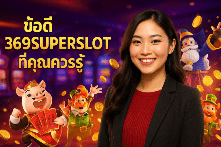 ข้อดี 369SUPERSLOT ที่คุณควรรู้