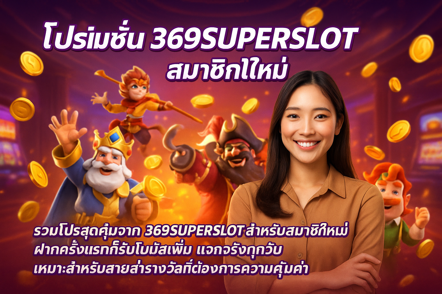 โปรโมชั่น 369SUPERSLOT สมาชิกใหม่